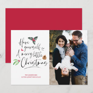 Ten Tu Pequeña Tarjeta De Fotos De Navidad