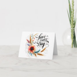 Ten un buen día floral