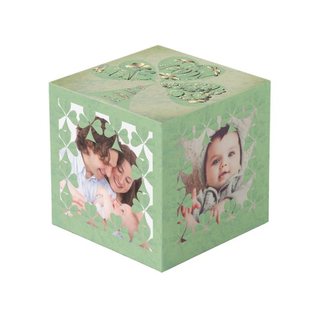 "Ten un feliz Día de San Patricio" Marco de Shamro (Angulo Anverso)