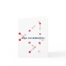 Ten un hermoso día, tarjeta pensando en ti