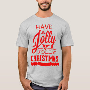 Ten una camiseta de los Navidades de Jolly