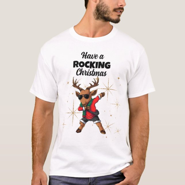 Ten una camiseta de Navidades de rock (Anverso)