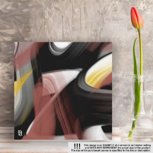 Tendencia de 16 x 16" Resumen de arte Polvo blanco