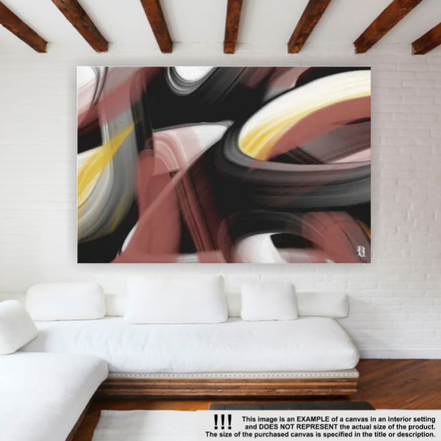 Tendencia de 50x38" Resumen de arte Polvo blanco n (Subido por el creador)