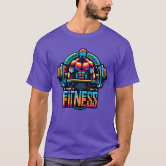 Tendencia de bíceps deportivos camiseta superior m
