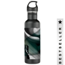 Tendencia de botellas de agua Resumen Esmeralda ve