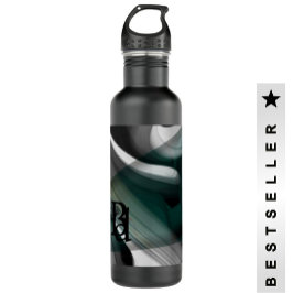 Tendencia de botellas de agua Resumen Esmeralda ve