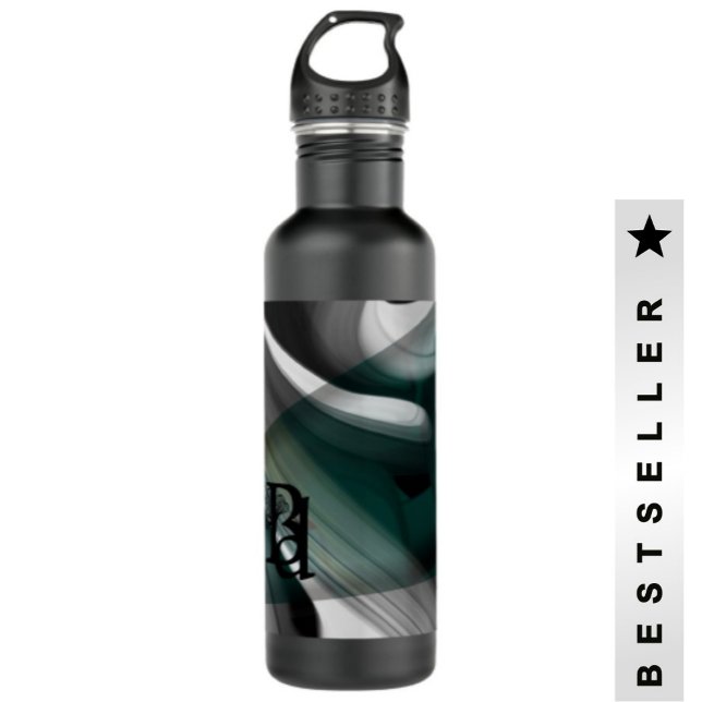 Tendencia de botellas de agua Resumen Esmeralda ve (Subido por el creador)