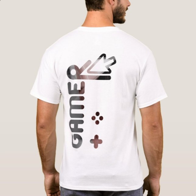 Tendencia de camiseta de impresión de atrás de JAM (Subido por el creador)