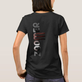 Tendencia de camisetas de impresión trasera ZOOMER