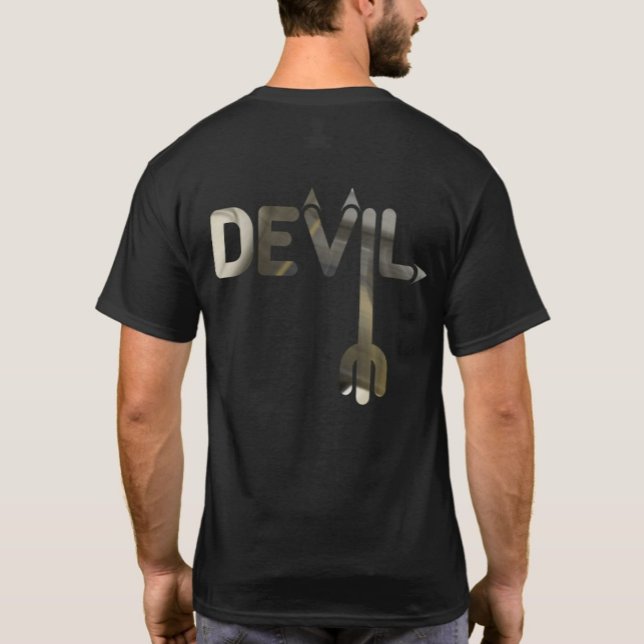 Tendencia de camisetas DEVIL Resumen de arte Oro b (Subido por el creador)