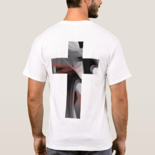 Tendencia de camisetas Resumen Polvo Blanco Negro