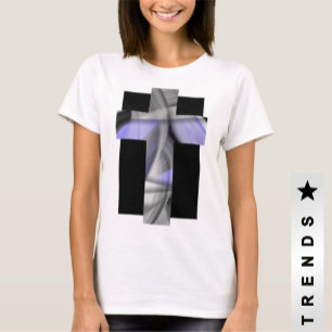Tendencia de camisetas Resumen Violeta Lavender