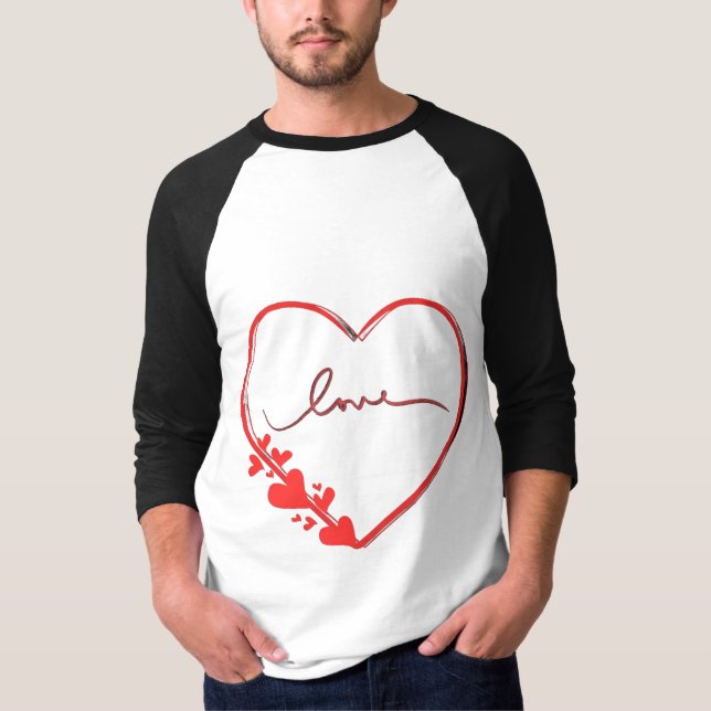 Tendencia de dos tonos: camiseta impresa en negro  (Anverso)