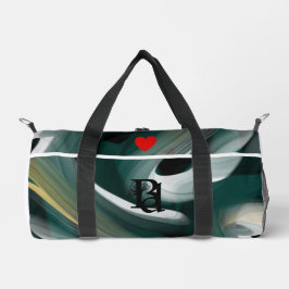 Tendencia de la bolsa de duffel blanco pequeño Res