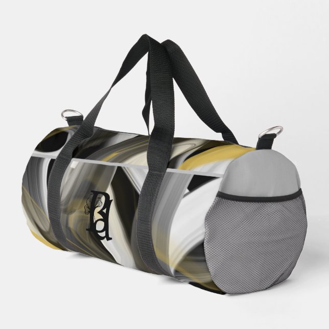 Tendencia de la bolsa de duffel gris pequeño Resum (Esquina derecha)