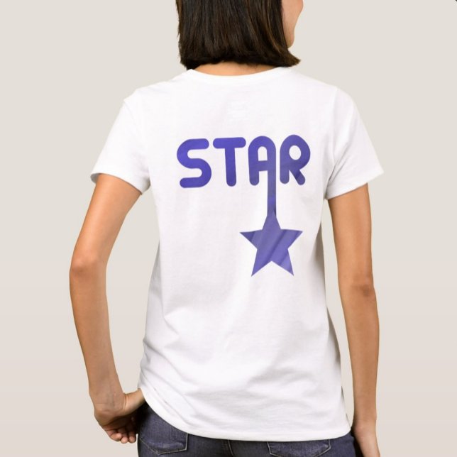 Tendencia de la camiseta de impresión trasera STAR (Subido por el creador)
