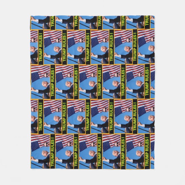 Tendencia de las mantas de Trump Fleece | Diseños  (Anverso)
