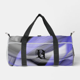 Tendencia Gris Pequeña Bolsa de Gimnasio Resumen V