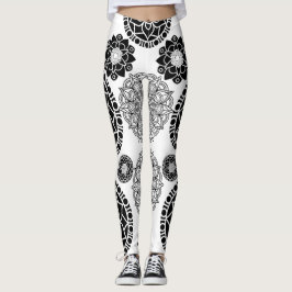 Tendencia Mandala Floral Leggings