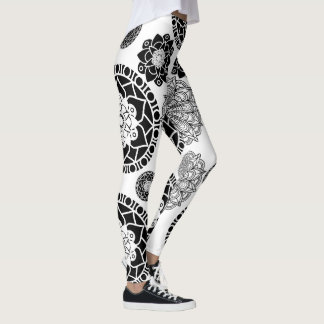 Tendencia Mandala Floral Leggings