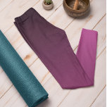 Tendencia Otoño Color Berry Ombre Leggings<br><div class="desc">Las elegantes leggings en color Berry sutiles y sombrías de nuestra colección de colores de tendencia otoño e invierno 2023/24 ofrecen un encanto intemporal. Estas Leggings rosa/violeta ocre tienen un gradiente, que se desvanece de la oscuridad en la parte superior a un color más claro y luminoso en las piernas....</div>