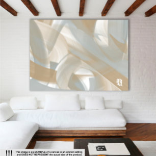 Tendencia Sandy Tornado de 50x38" Resumen de arte