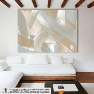 Tendencia Sandy Tornado de 60x40" Resumen de arte