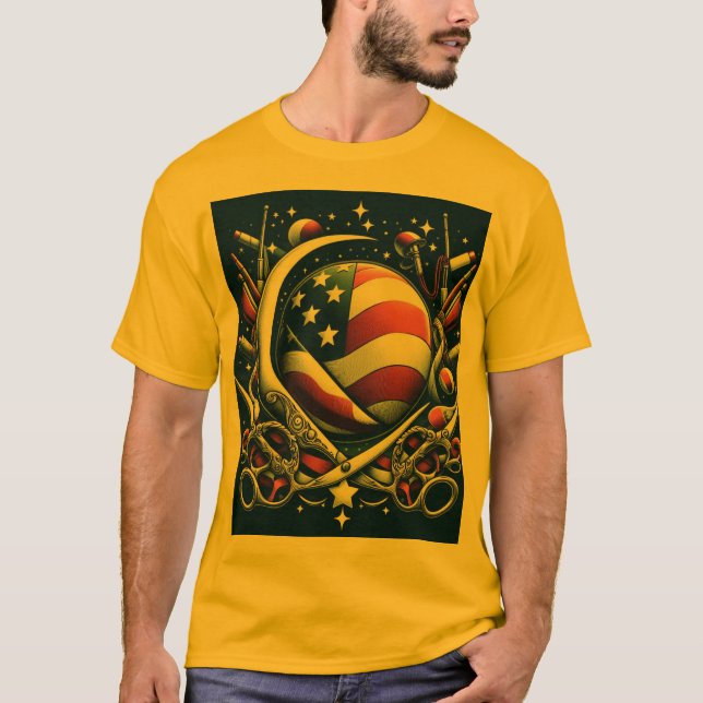 Tendencias de camisetas que dominan EE. UU. en 202 (Anverso)