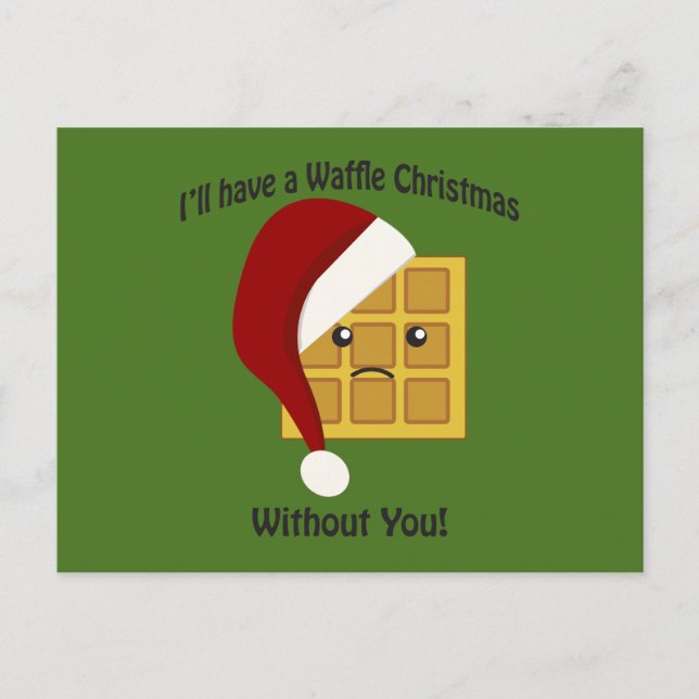 Tendré un Navidad de Waffle sin ti (Anverso)