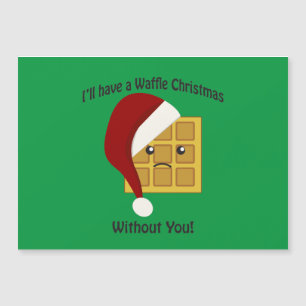 Tendré un Navidad de Waffle sin ti