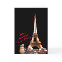 Tendremos siempre estándar de la tarjeta de París