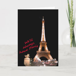 Tendremos siempre estándar de la tarjeta de París