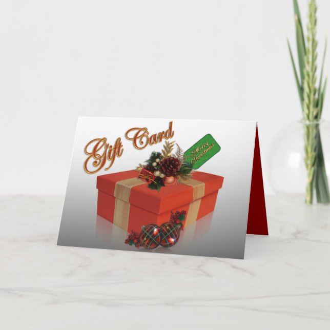 Tenedores del dinero de la tarjeta de Navidad (Anverso)