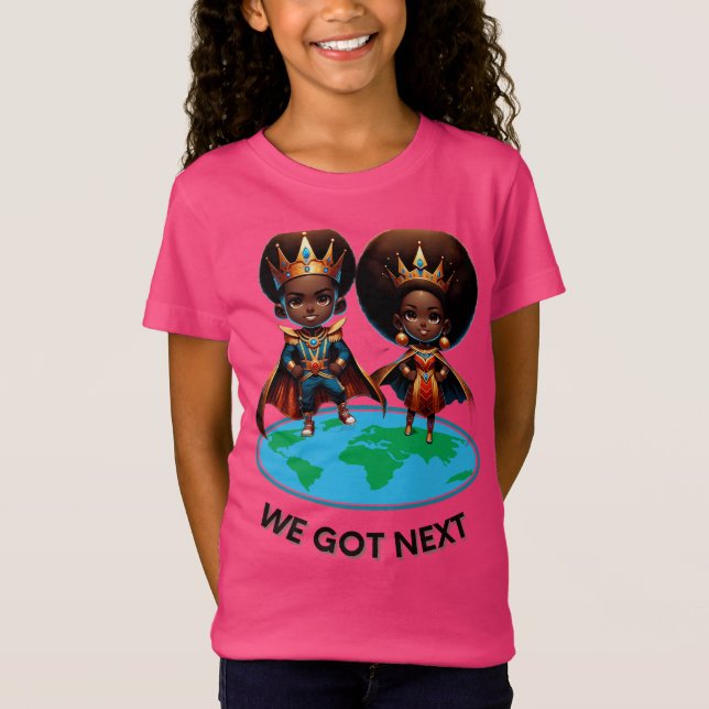 Tenemos camisetas relajadas para los Chicas del pr (Anverso)