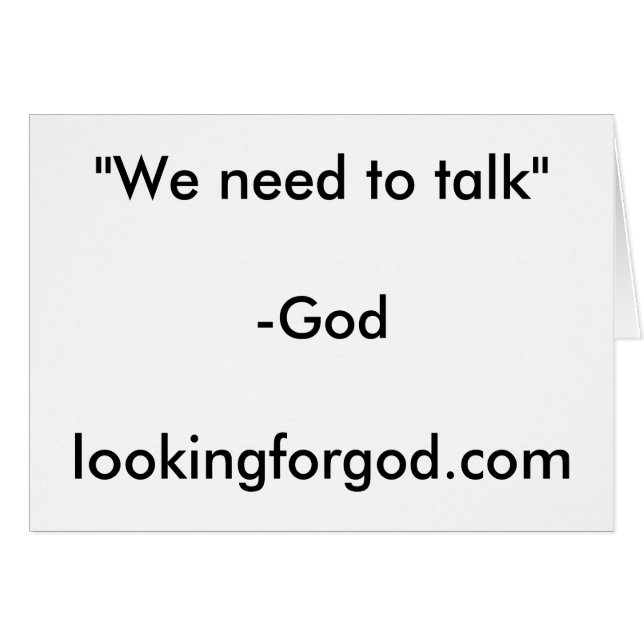 Tenemos que hablar (Anverso (Horizontal))