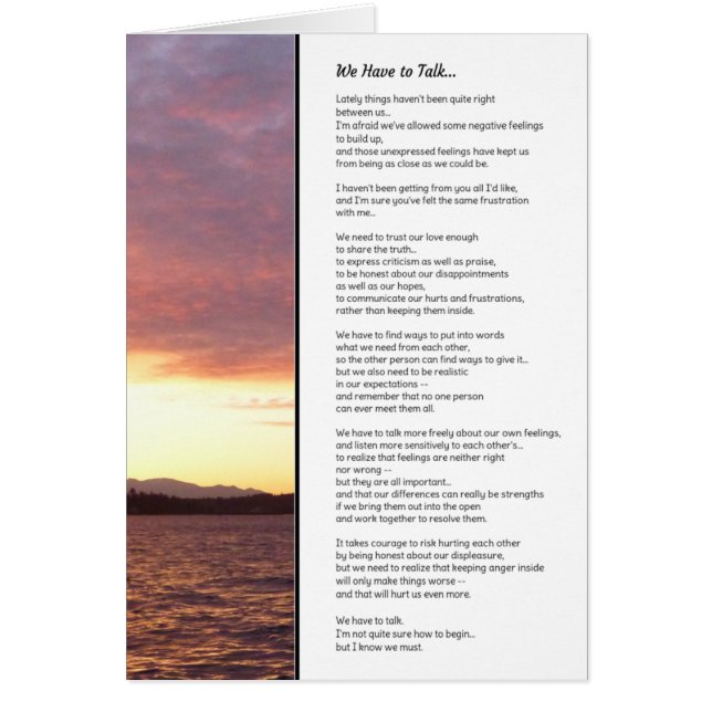 Tenemos Que Hablar... Relaciones (Frente)