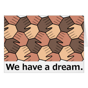 Tenemos un sueño. Tarjeta pequeña