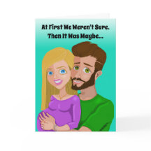 Tenemos una tarjeta de felicitación para bebés