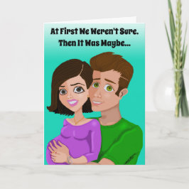 Tenemos una tarjeta de felicitación para bebés