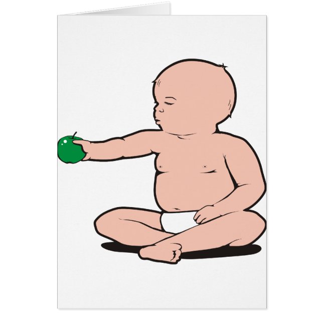 TENENCIA APPLE DEL BRAZO DEL BEBÉ (Frente)