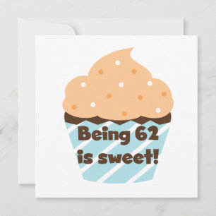 Tener 62 años es dulces camisetas y regalos