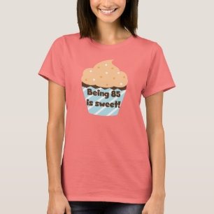 Tener 85 años es dulce cumpleaños, camisetas y reg