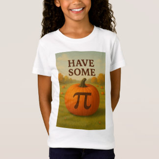 Tener alguna camiseta de pastel de calabaza Pi