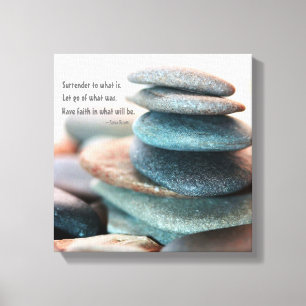 Tener arte de lienzo envuelto de fe