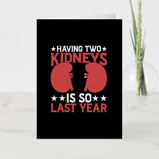 Tener Dos Riñones Es El Año Pasado 5 (Anverso)