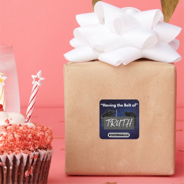 Tener el cinturón de la verdad - Pegatinas de la p (Fiesta)