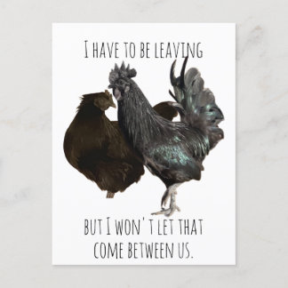 tener que salir de la postal