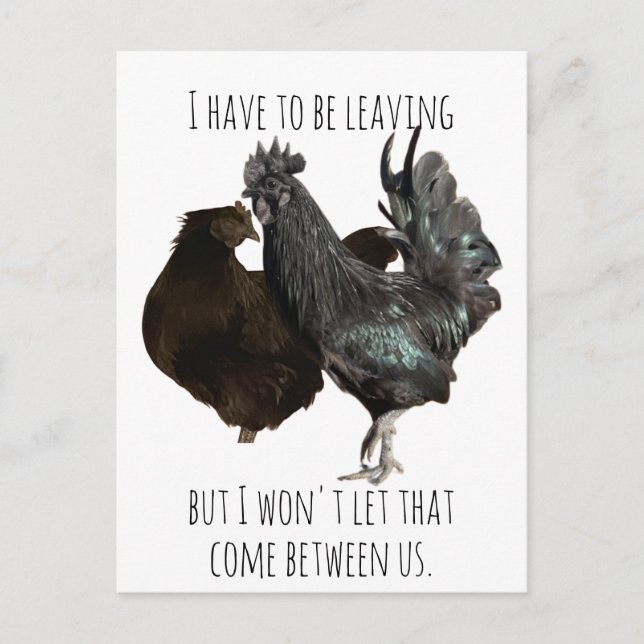 tener que salir de la postal (Anverso)