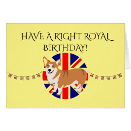 Tener un buen cumpleaños real (editable) Royal Cor